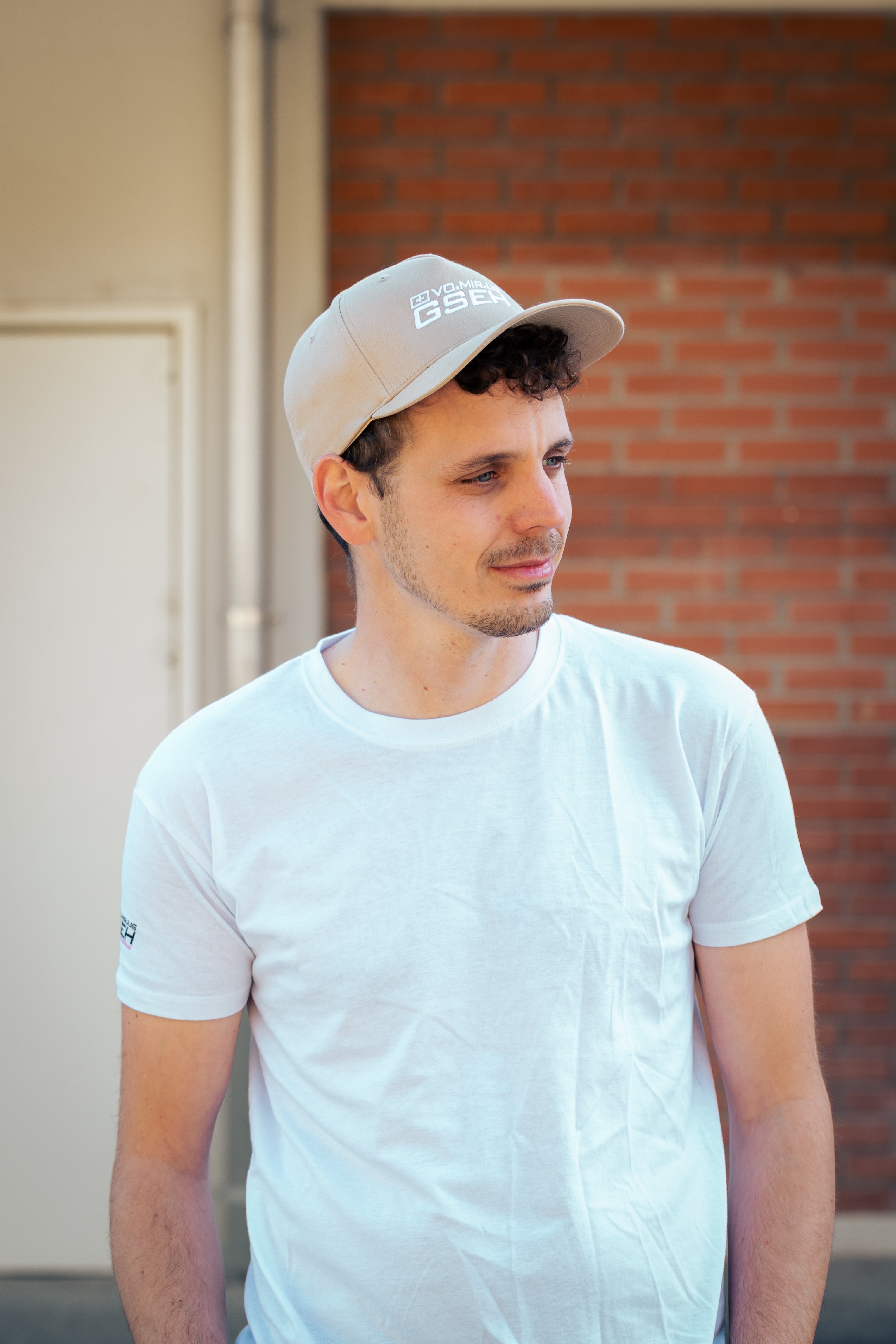 Flexfit 5-Panel Cap Beige