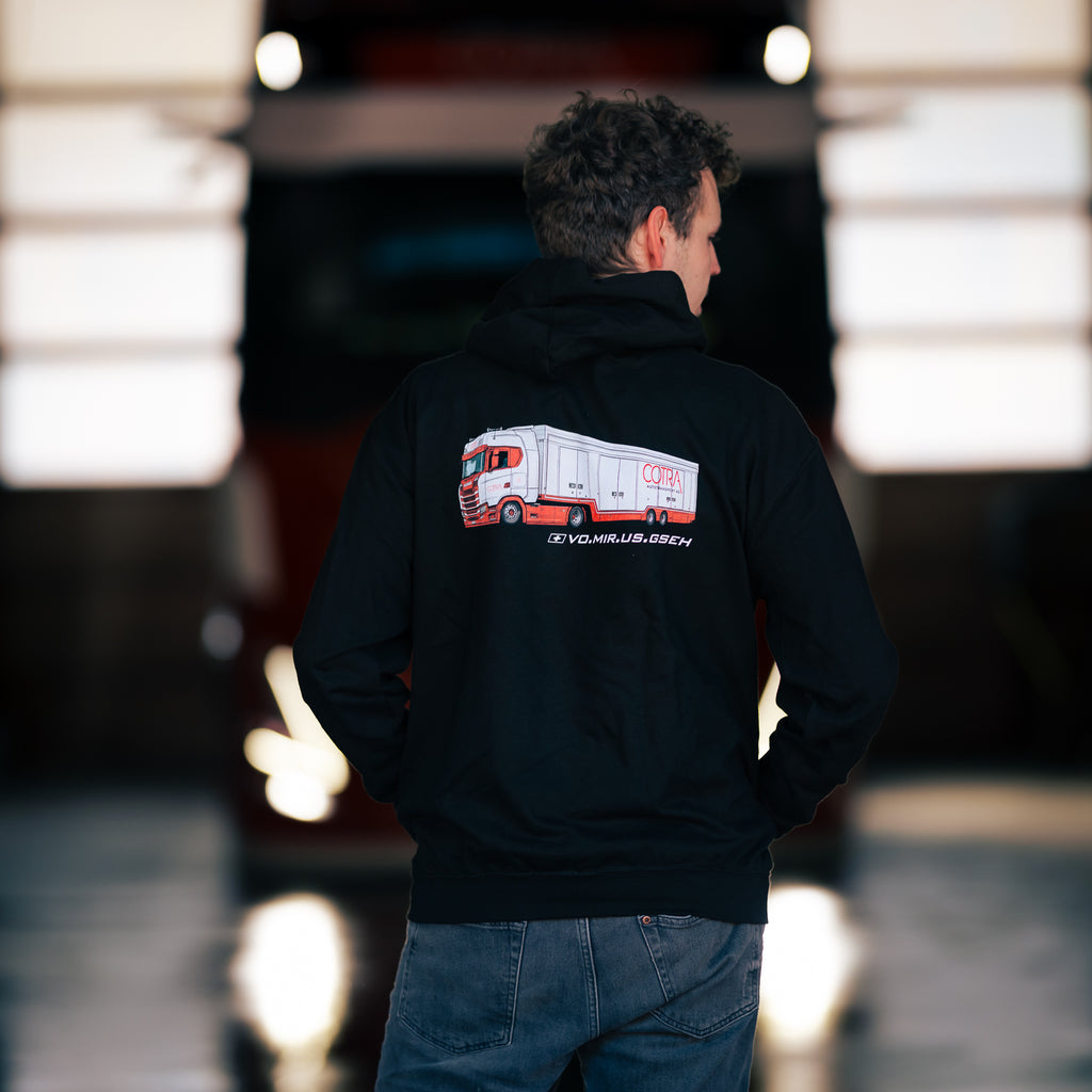 Hoodie Schwarz/Rot Götti Edition