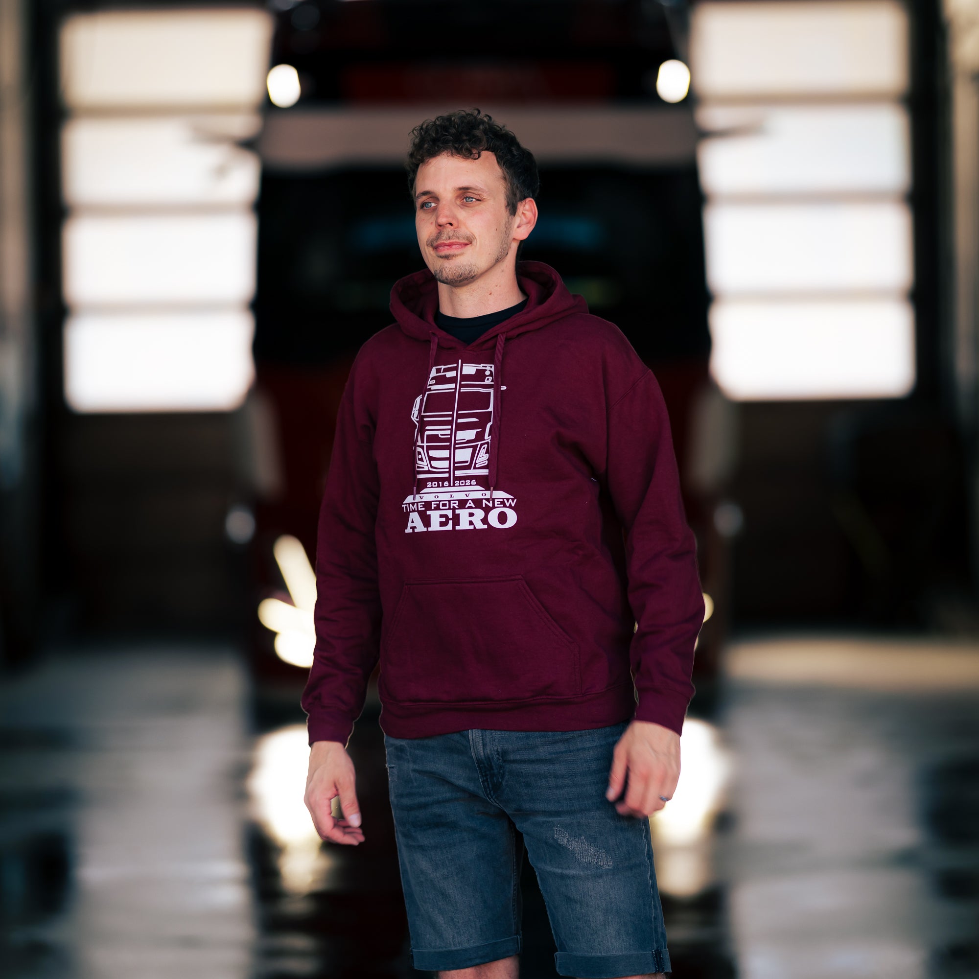 Exklusive Vorbestellung Hoodie New Aero Bordeaux
