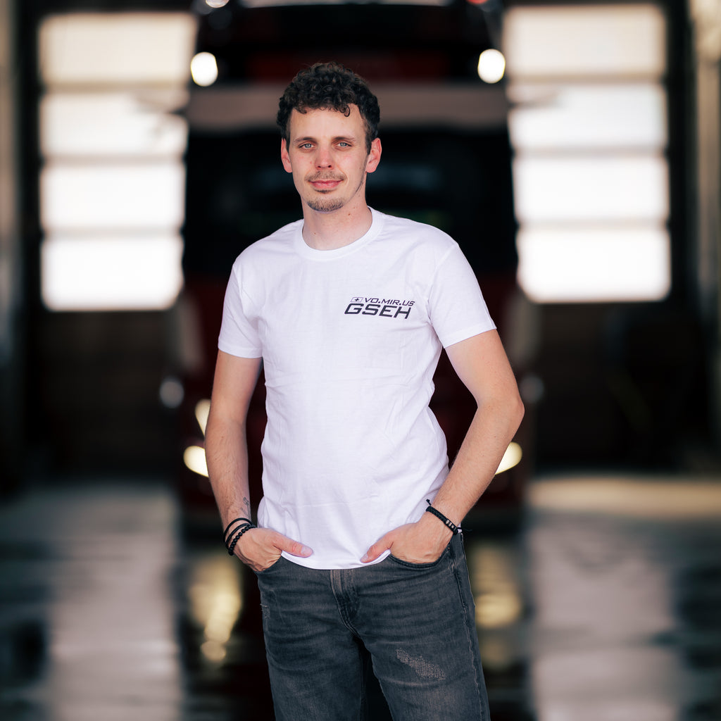 T- Shirt schlicht Weiss