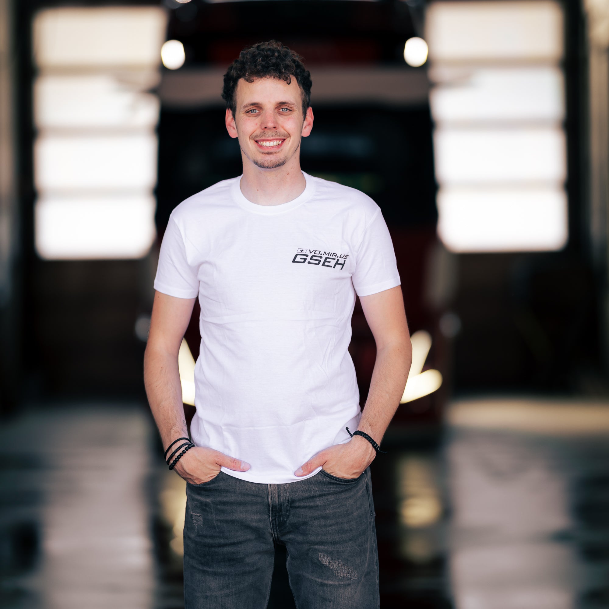 T- Shirt schlicht Weiss