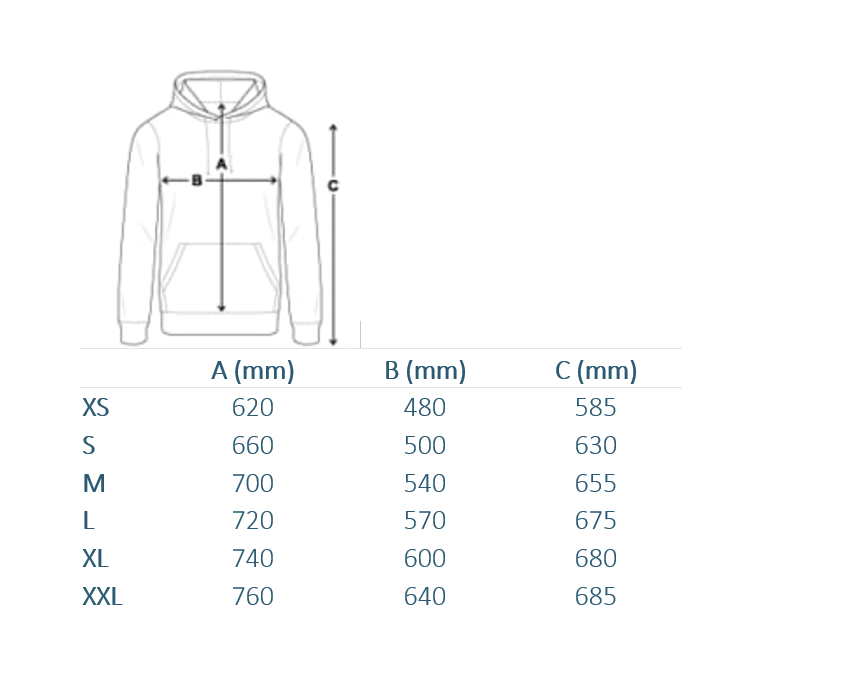 Hoodie mit Stick Grau