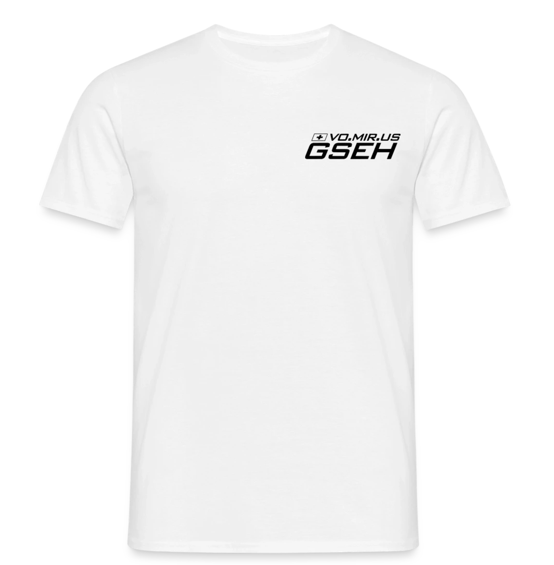 T- Shirt schlicht Weiss