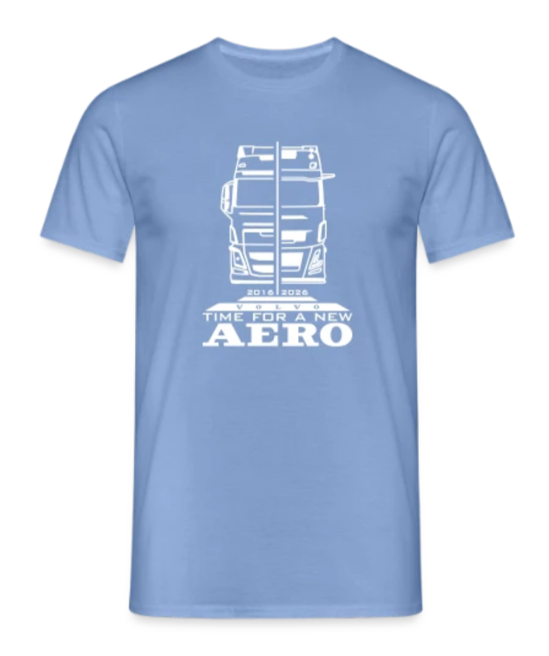 Exklusive Vorbestellung T-Shirt New Aero Blau
