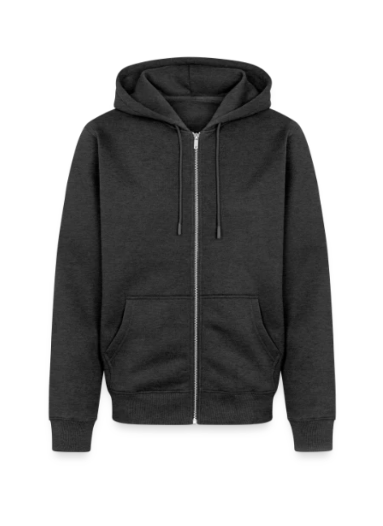 Unisex Kapuzenjacke Grau