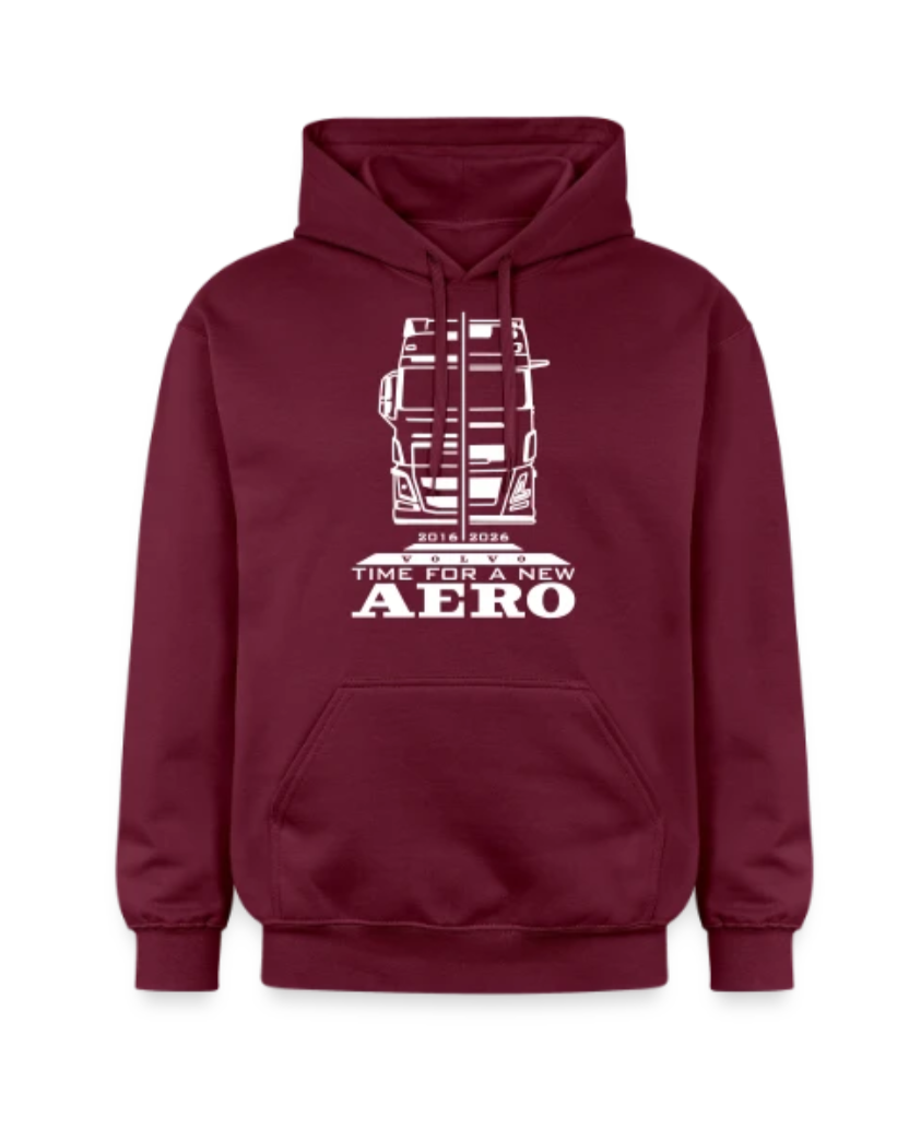 Exklusive Vorbestellung Hoodie New Aero Bordeaux