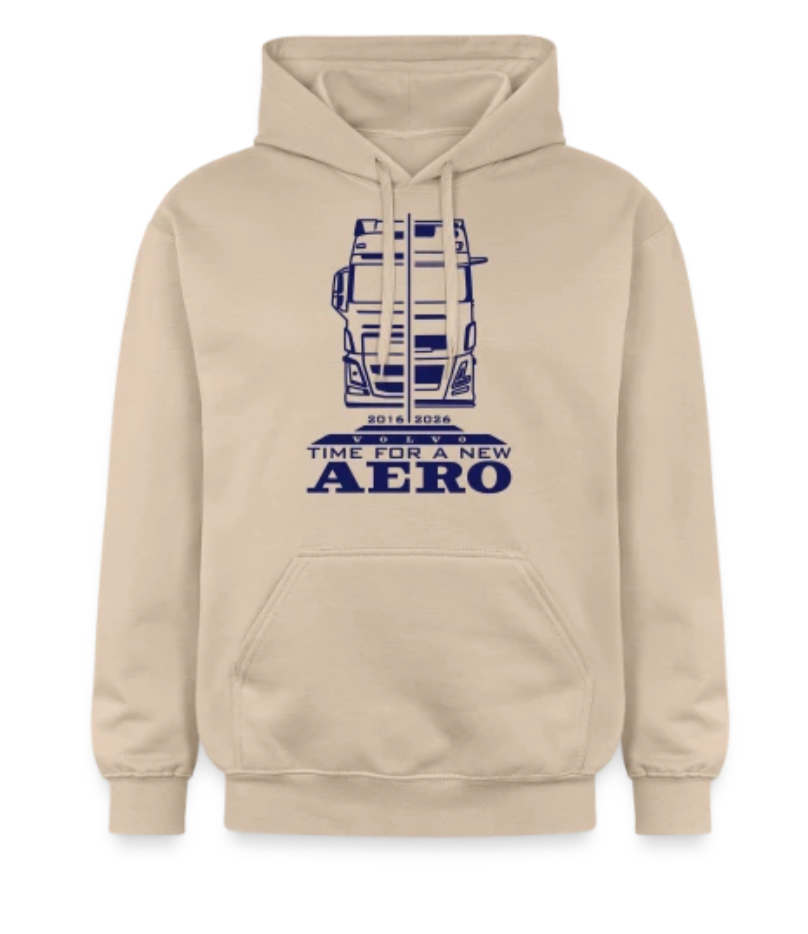 Exklusive Vorbestellung Hoodie New Aero Beige
